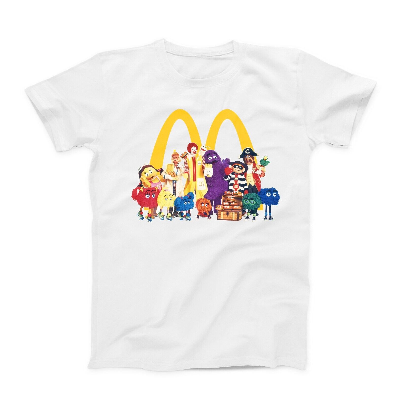 1990s McDonalds Squad T Shirt | Adult | Youth | Toddler Printed Vintage Art