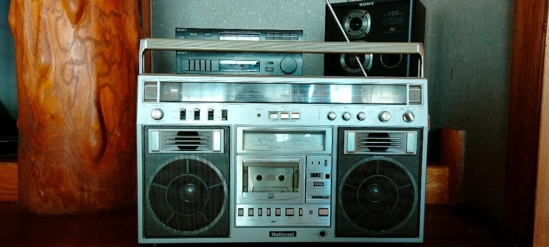 NATIONAL RX-5600 Radio Cassette AM / FM Stereo Vintage Working Confirmed Used