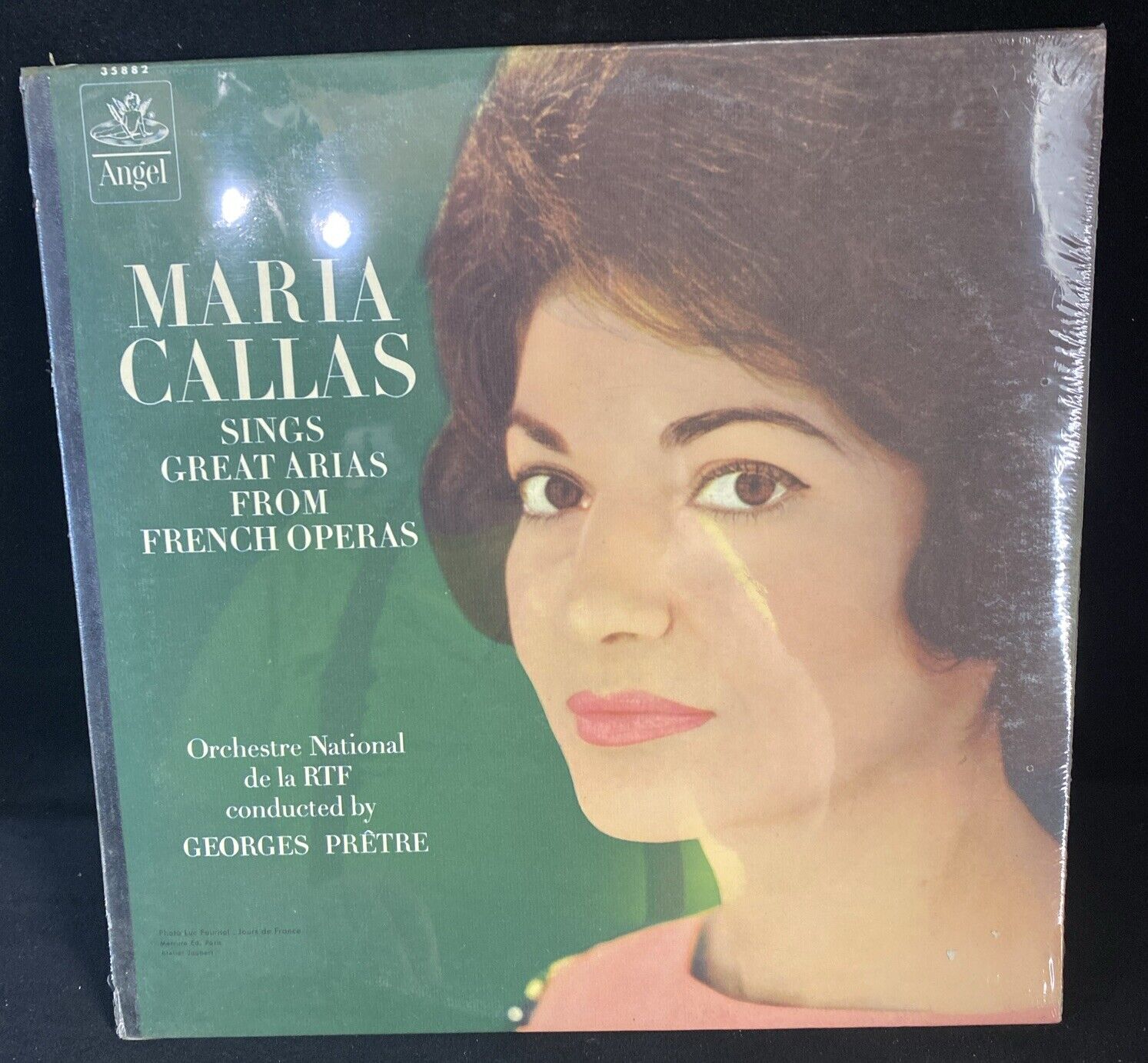 Maria Callas Sings Great Arias From French Operas Sealed New Angel Records 35882