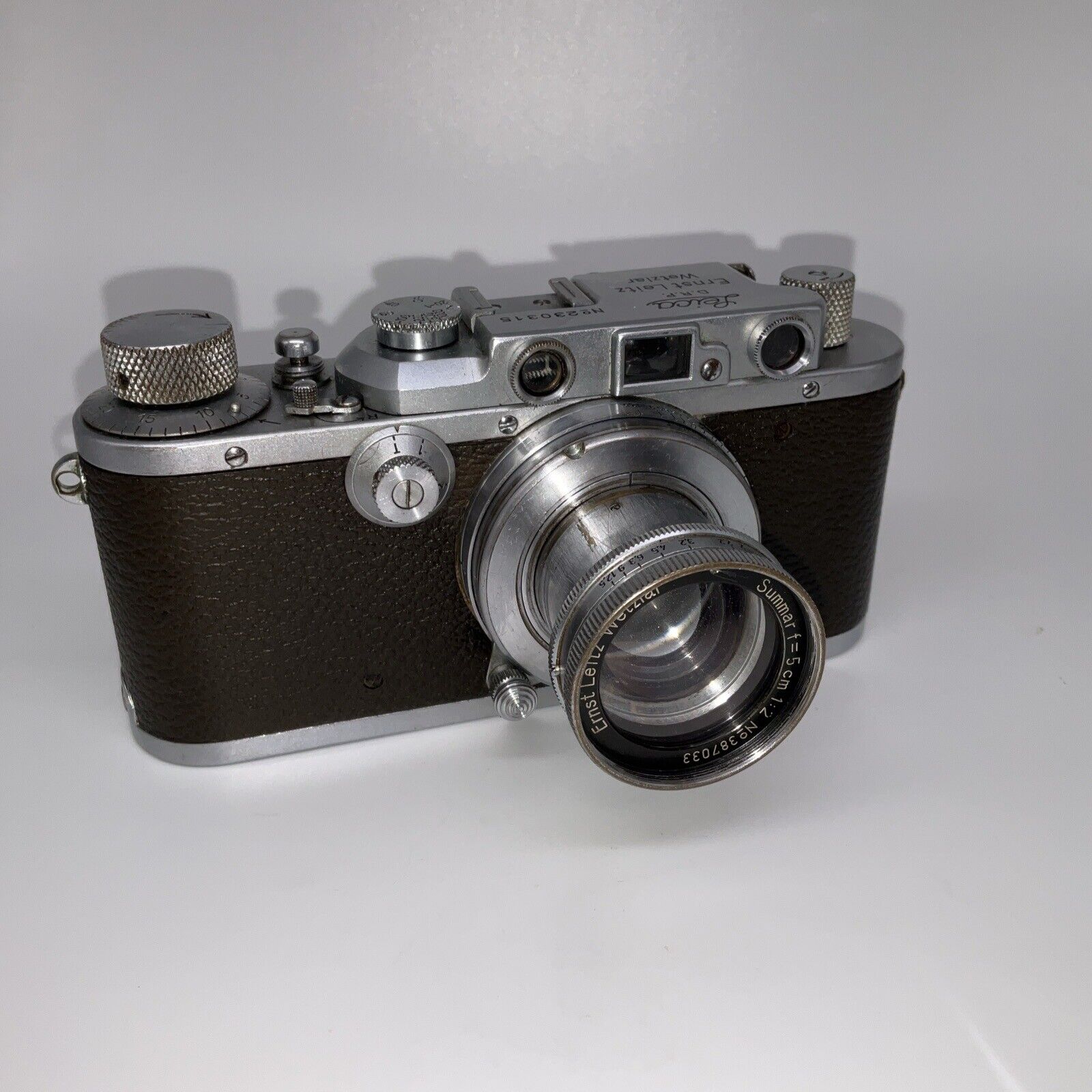 Vintage Leica DRP Ernst Leitz Wetzlar #230315 ,Lens Summar F=5cm 1:2