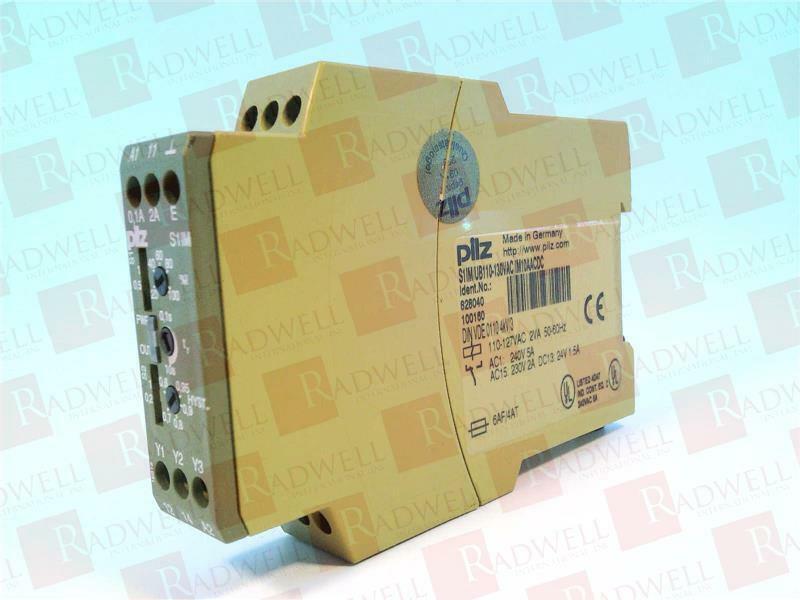 PILZ S1IM/UB110-130VAC/IM10AACDC / S1IMUB110130VACIM10AACDC (NEW NO BOX)