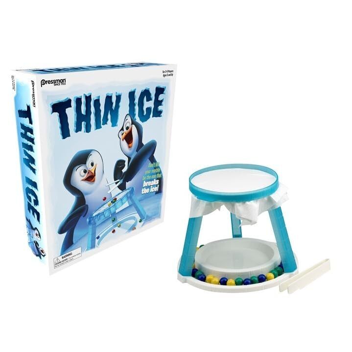 Thin Ice Game - Don't Let Your Marble Be The One That Breaks The Ice
