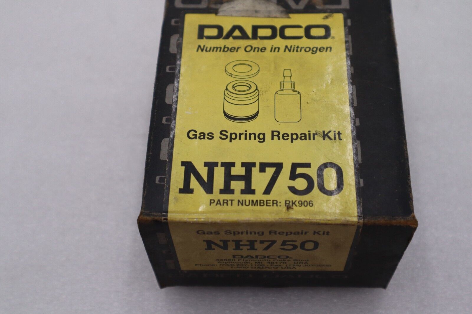 NEW DADCO RK906 Nitrogen Gas Spring Repair Kit NH750 STOCK #K-1803