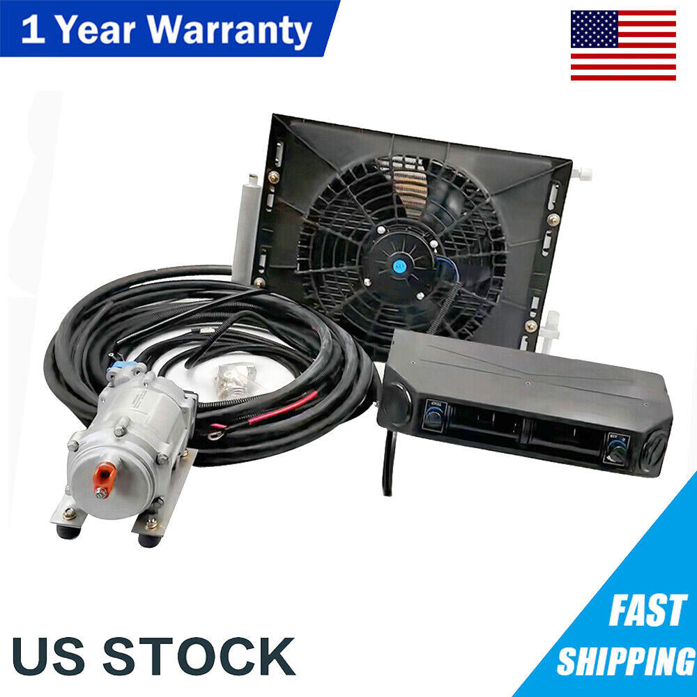 12V Heat&Cool Underdash Air Conditioning Conditioner A/C Kit Universal Auto Car