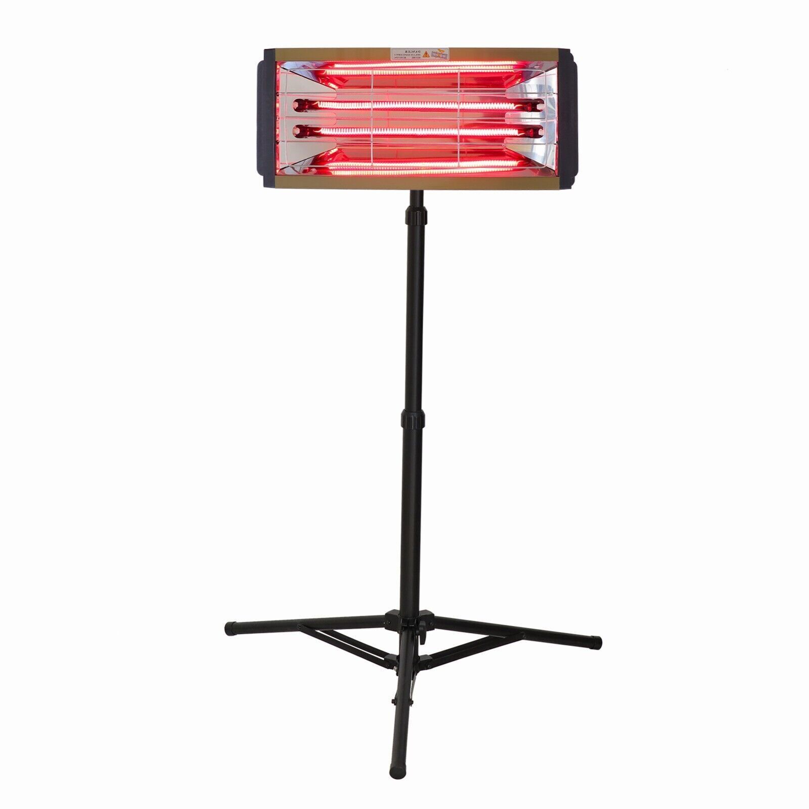 2000W Baking Infrared Paint Curing Lamp 110V Heater Heating Light Spray Booth 