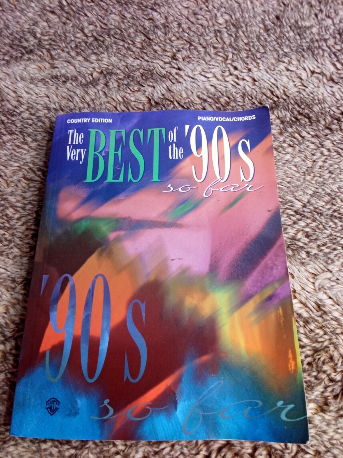 1998 The Best of the 90\'s So Far (Piano/Vocal/Chords Songbook) Country Edition 