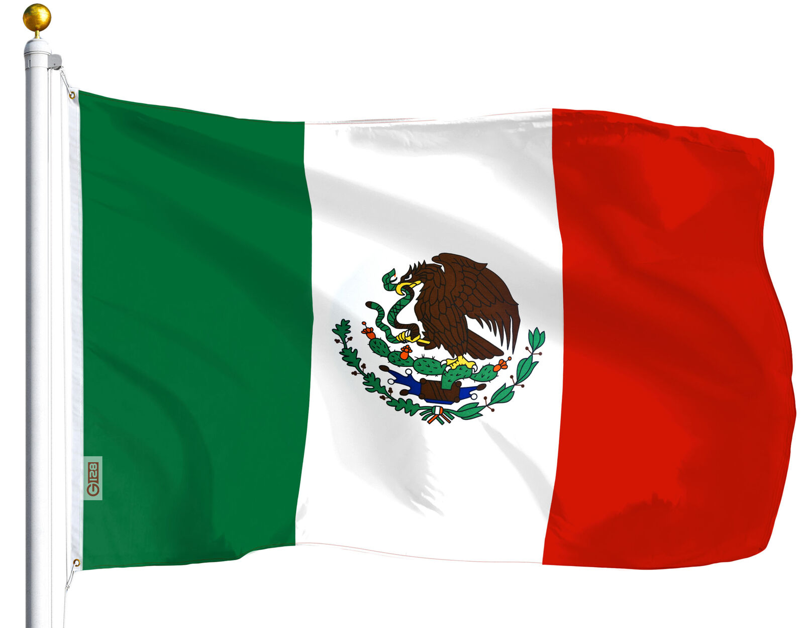 New 3’x5’ Polyester MEXICO FLAG Mexican Country Outdoor Banner Grommets