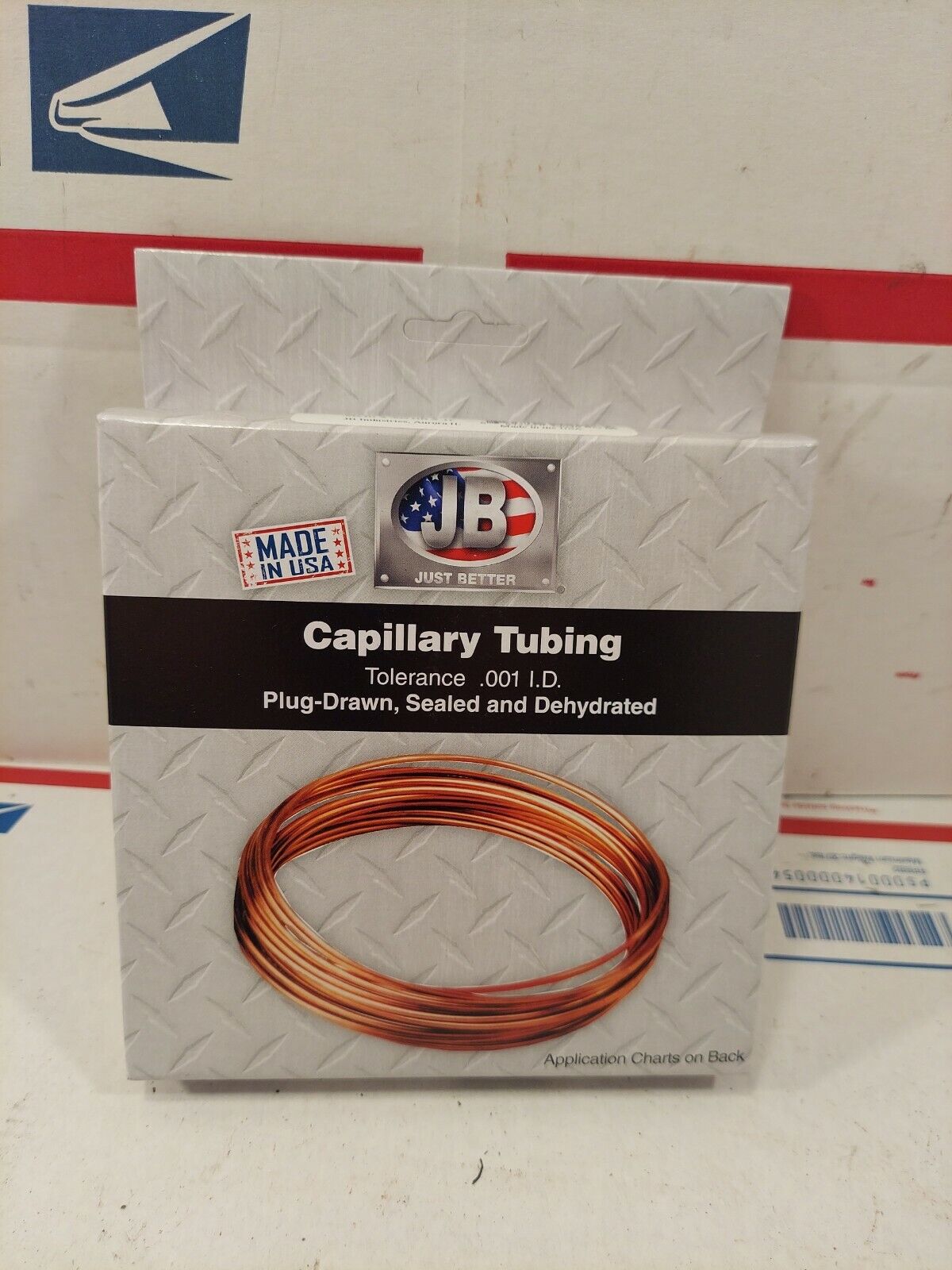 JB INDUSTRIES TC-36-12 Capillary Tubing .036 I.D. X .087 O.D. X 12 Ft Lot of 9