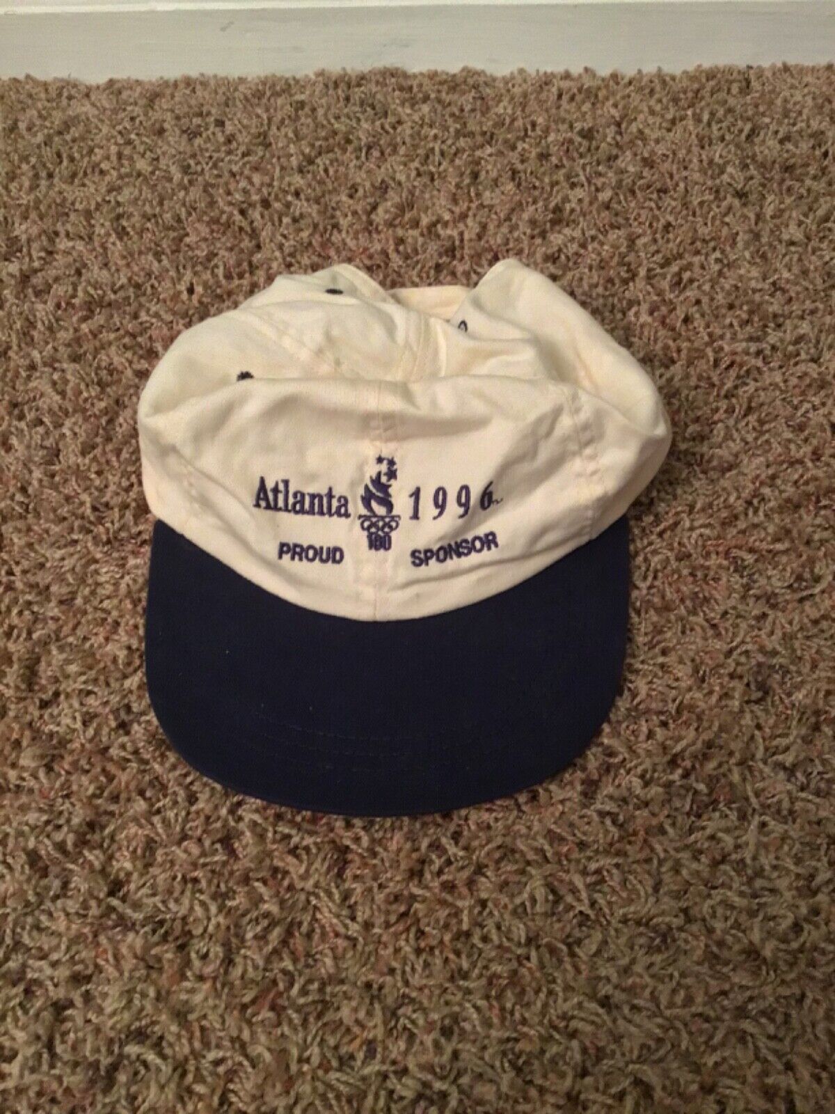 Vintage Atlanta 1996 Olympics Adjustable Hat Cap