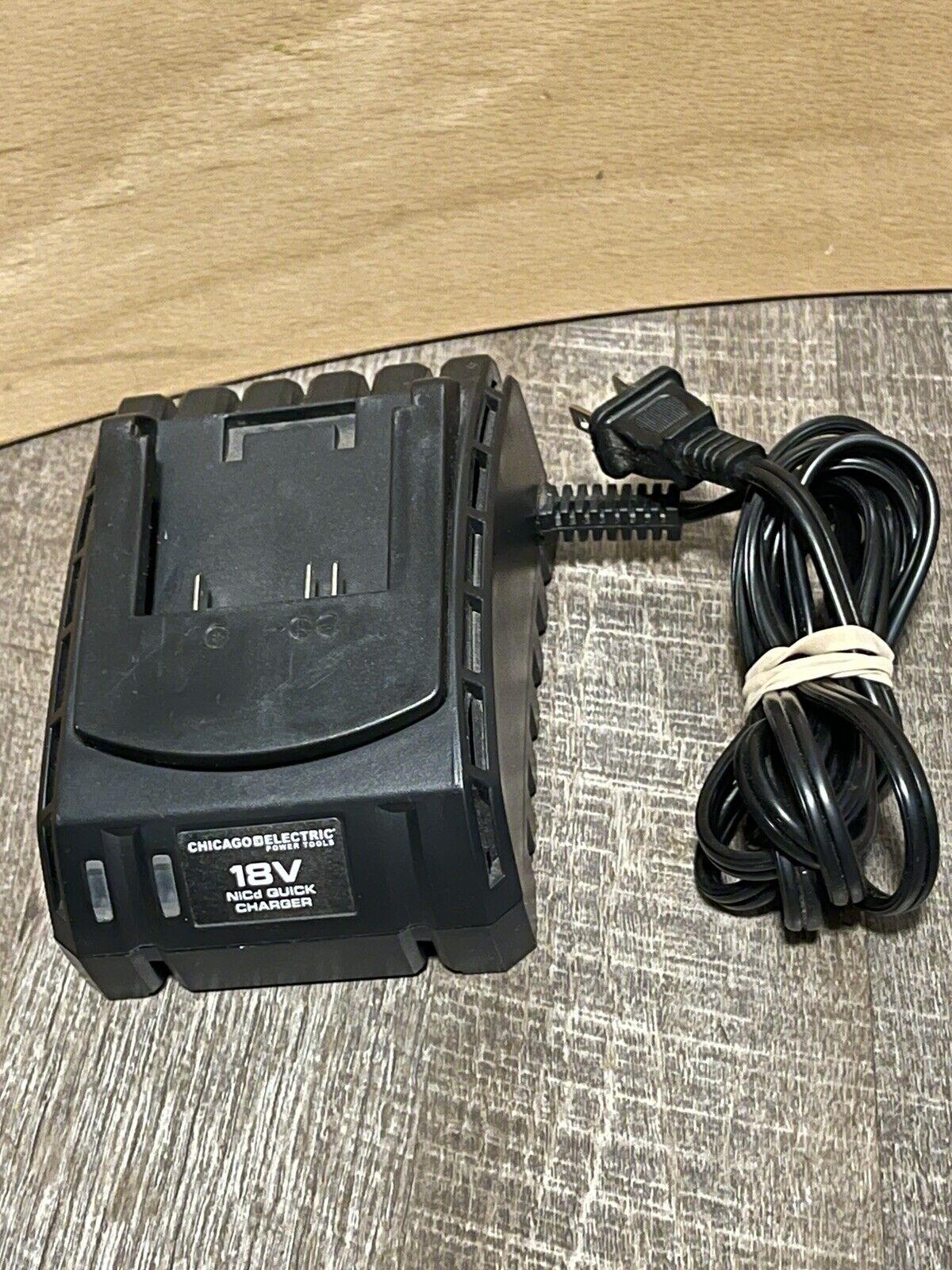 Chicago Electric 68859 18V NiCd Battery Quick Charger OEM Genuine Tested