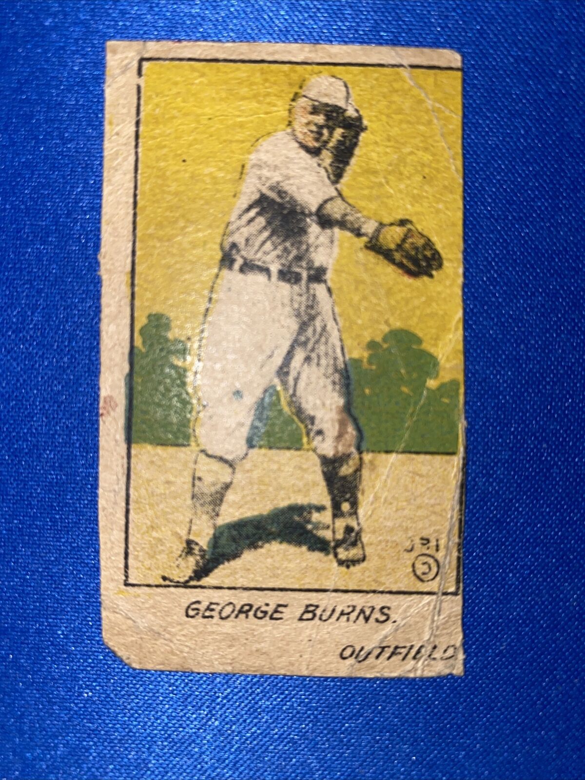 1920-1921 W516-2-2 IFS Strip Card George Burns #1 Poor