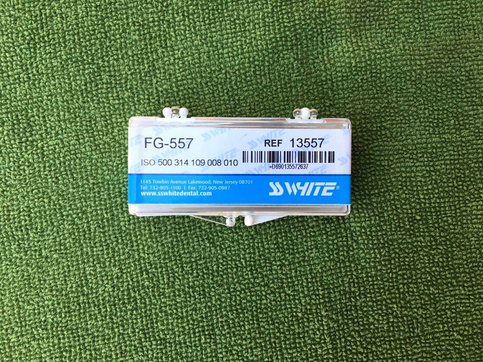 Dental SS White Operatory Carbide Burs FG 557 clinic pack 13557 , Midwest