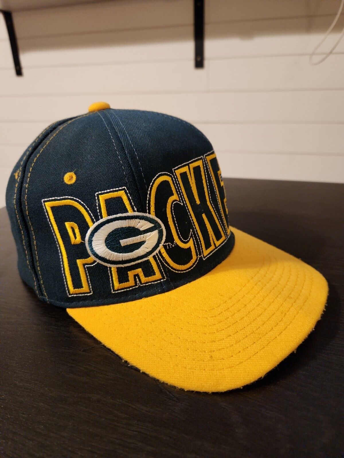 Vintage 90s  Green Bay Packers NFL  Starter  Wool Hat Cap Size (6 5/8 - 7 1/8)