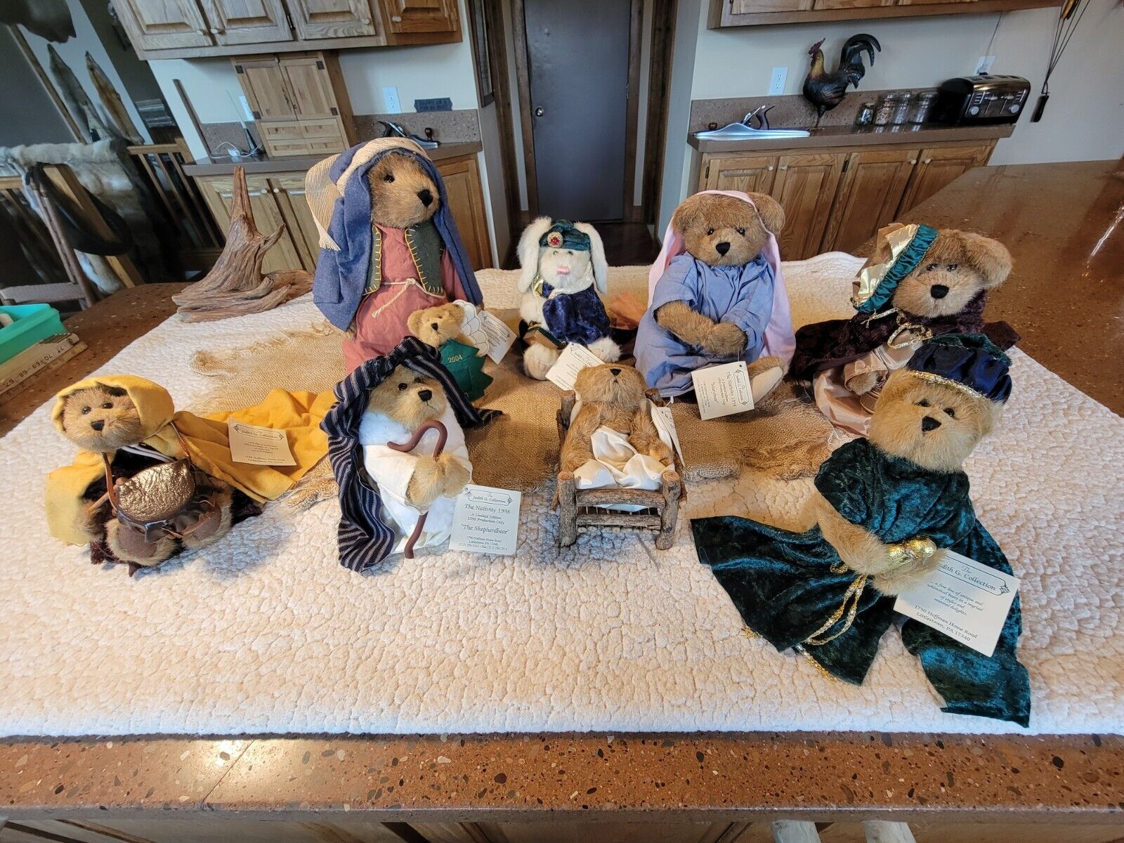 Vintage Lot Boyds Bears Judith G. Collection with Tags.  Excellent