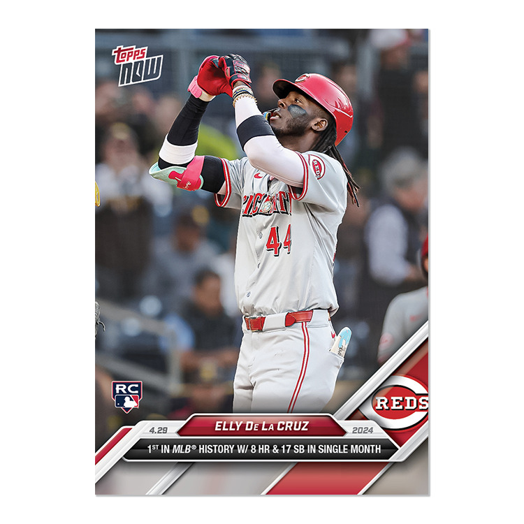 Elly De La Cruz - 2024 MLB TOPPS NOW Card 135 RC -Presale- Reds Rookie