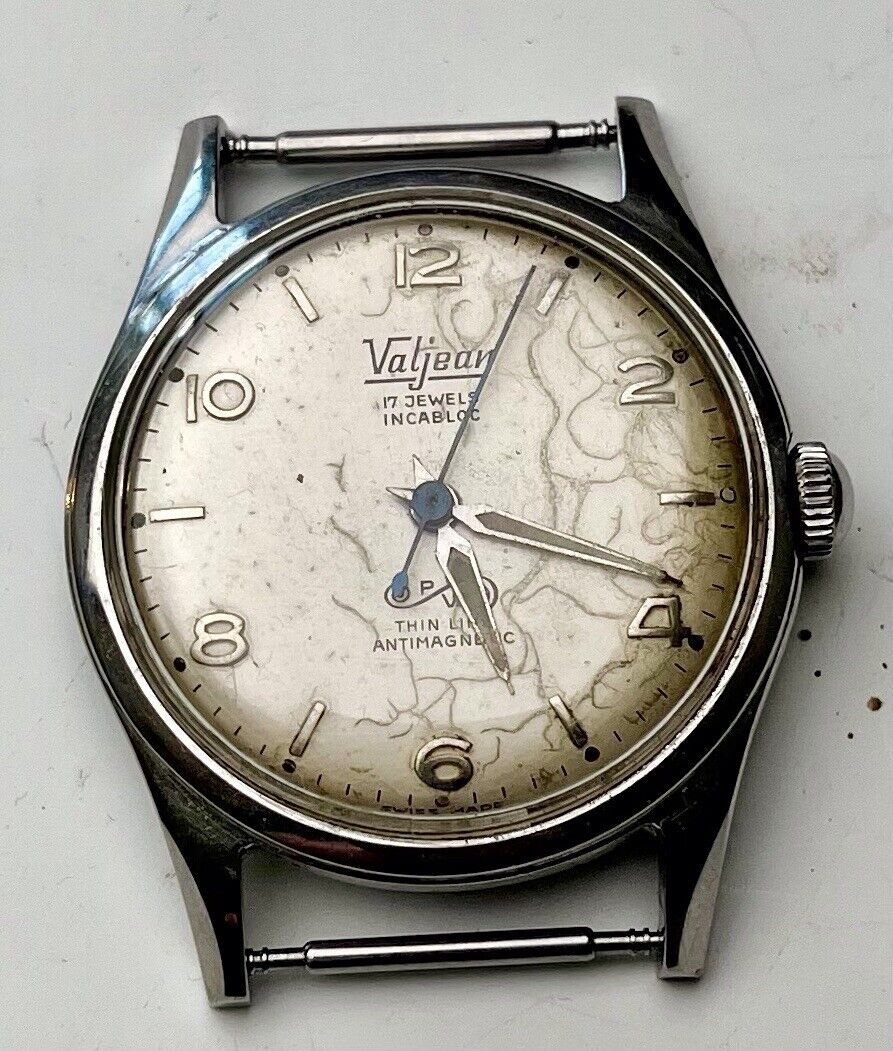 Valjean 1960’s Vintage 17 Jewel Incabloc Watch Keeps Great Time