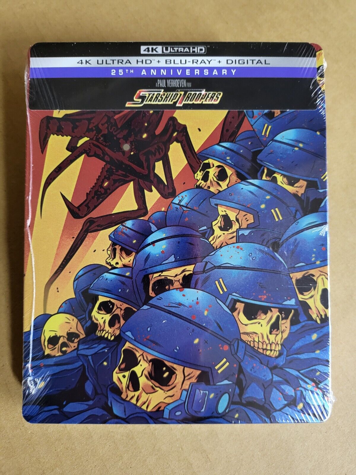 Starship Troopers 25th Anniversary 4K Steelbook (Ultra HD, 1997)