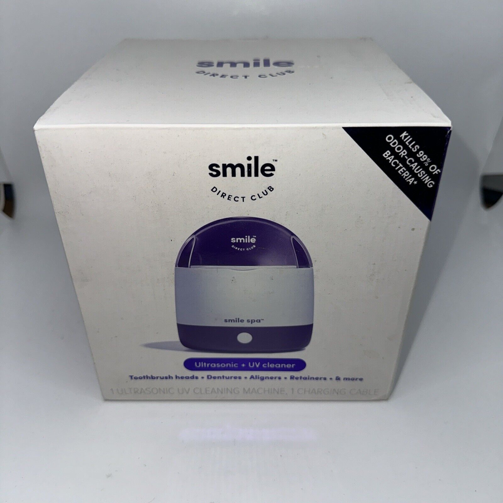 SmileDirectClub Smile Spa Ultrasonic + UV Cleaner