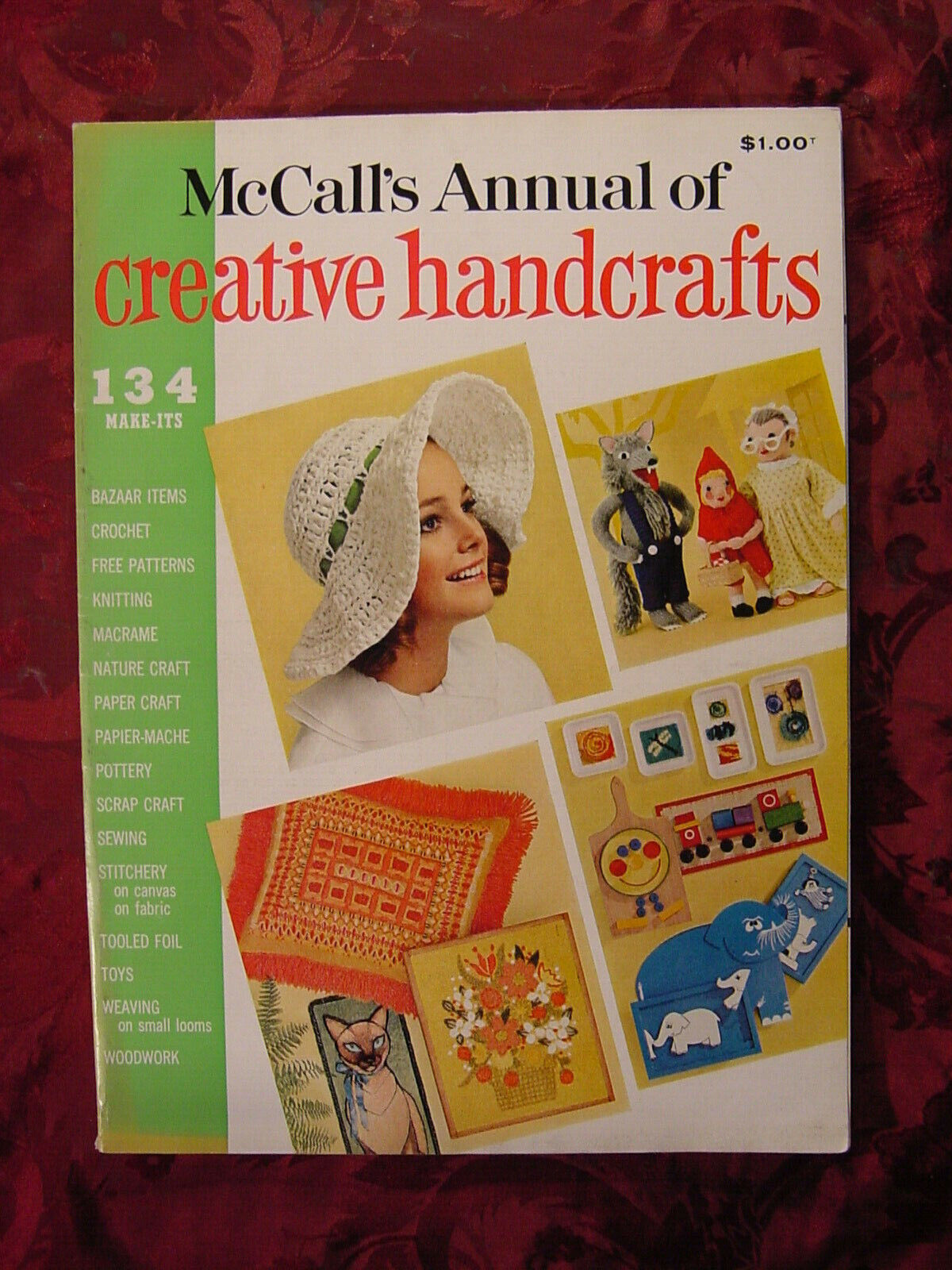 RARE 1969 McCALL\'S Annual Of Creative Handcrafts 