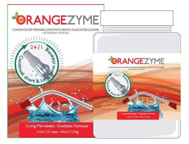 OrangeZyme Evac Cleaner & Presoak Powder 40oz. - Cory Labs