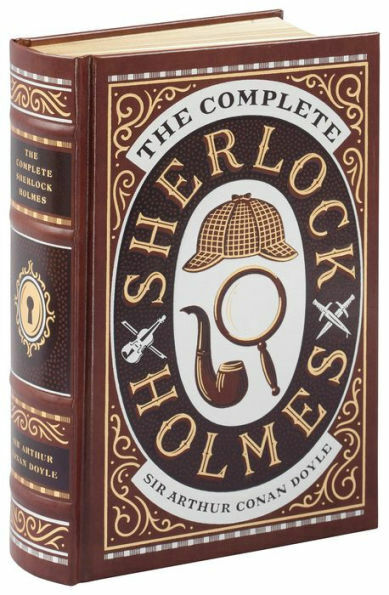 THE COMPLETE SHERLOCK HOLMES by Arthur Conan Doyle Leather Bound New Sealed