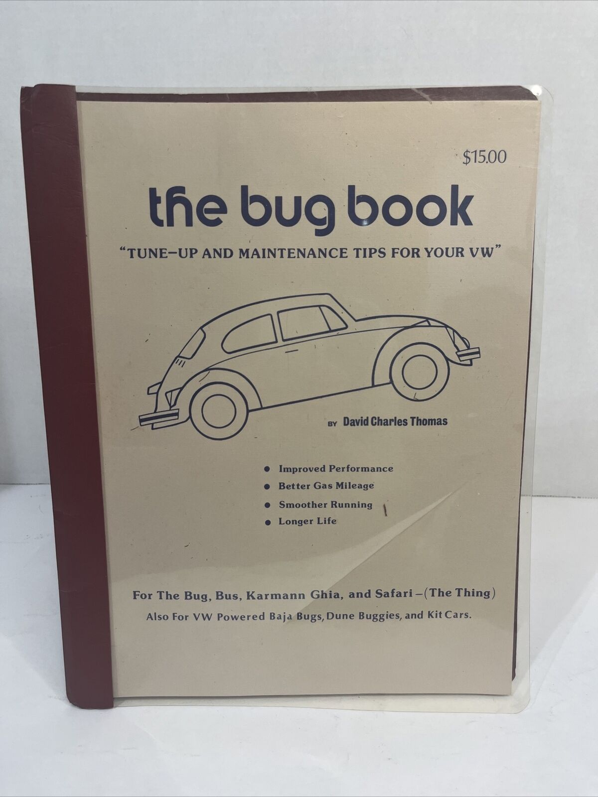 1984 THE BUG BOOK “Tune-Up & Maintenance Tips For Your VW” Super Rare None Exist