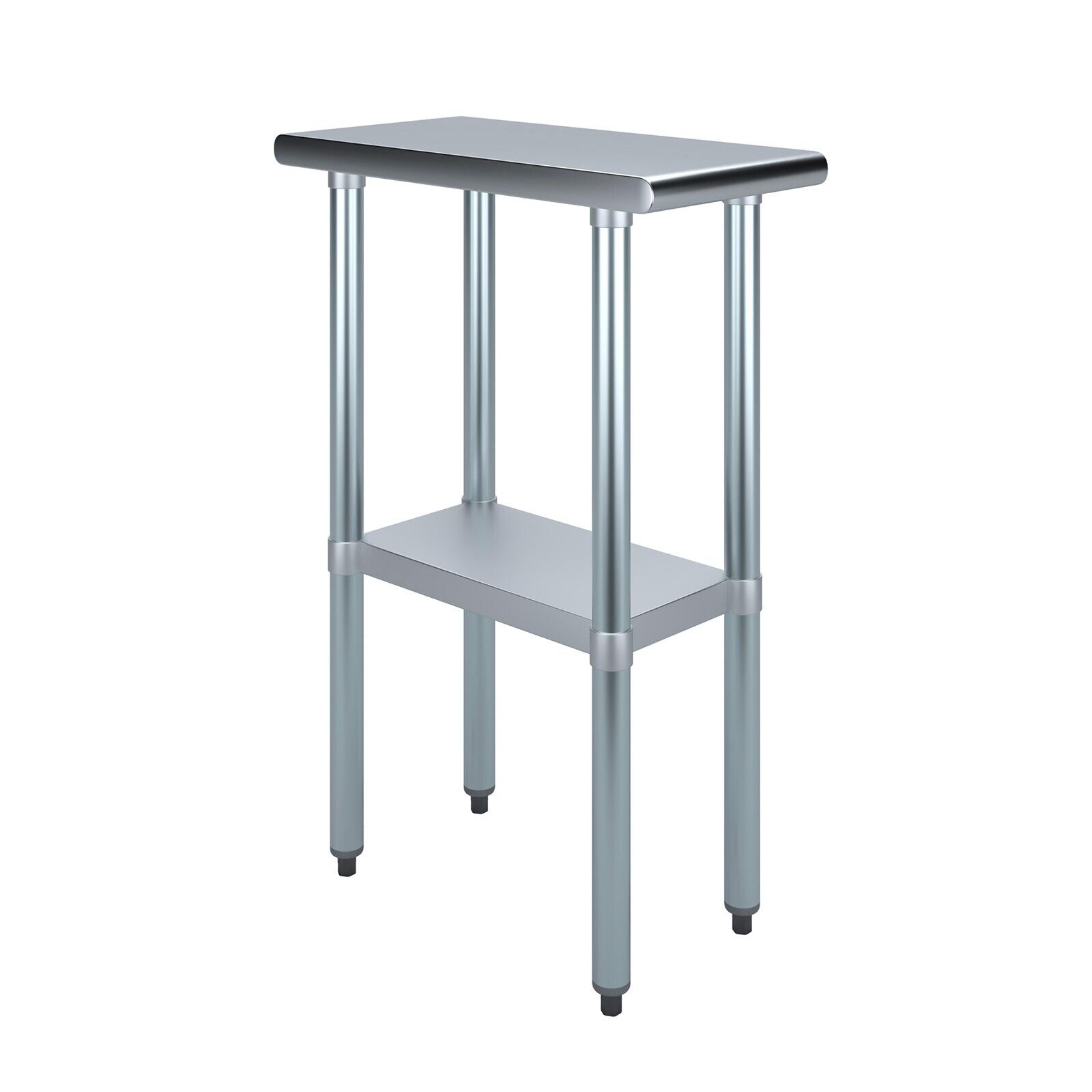 24 in. x 12 in. Stainless Steel Work Table | Metal Utility Table