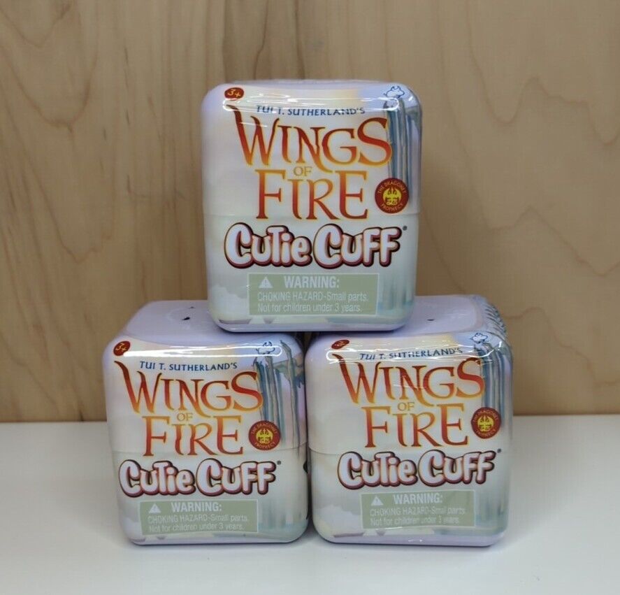 Wings of Fire Cutie Cuff - Sutherland Series - Three - 3 Sealed Dragon Bracelets