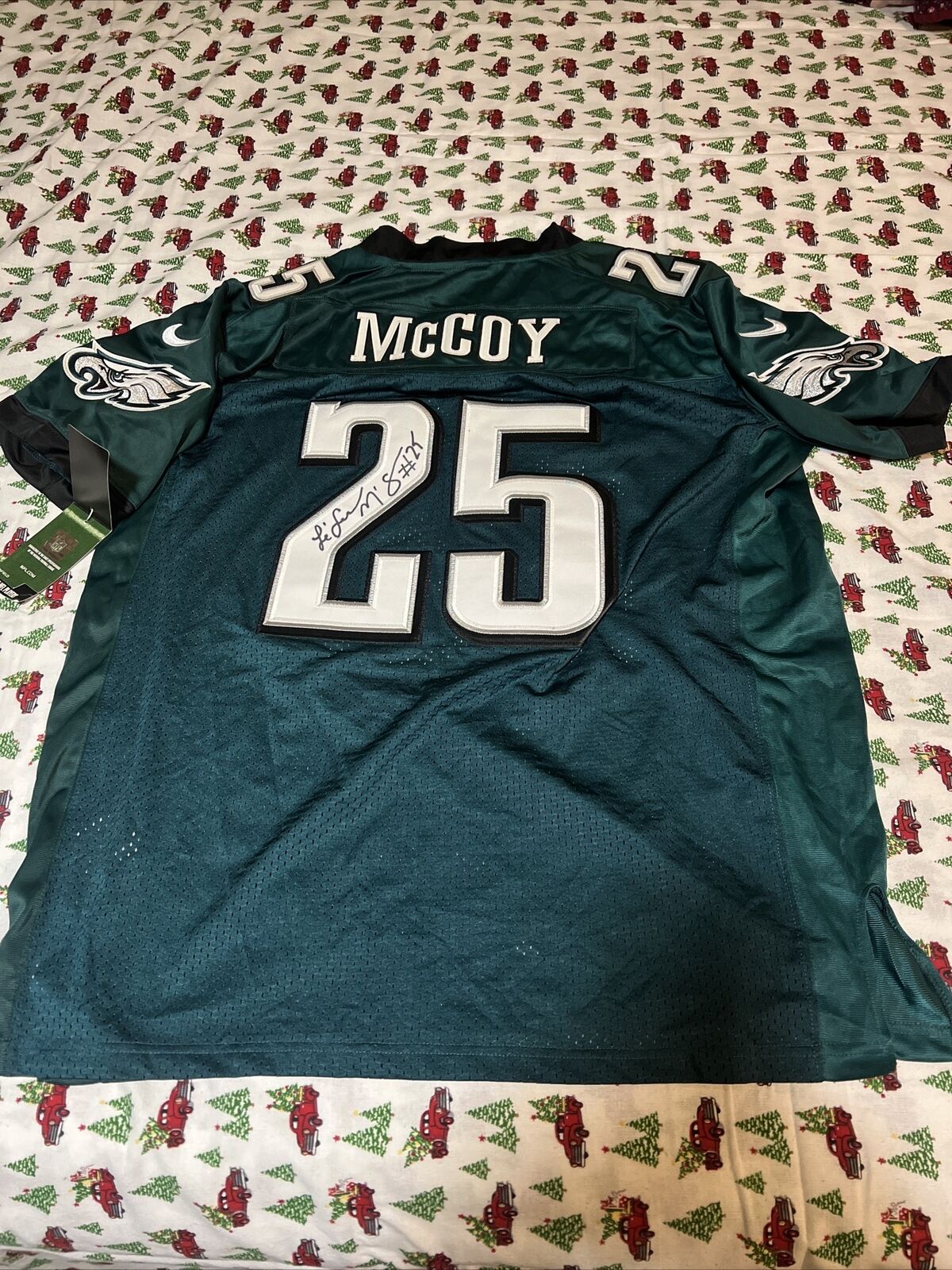 Philadelphia Eagles Le’Sean McCoy Autograph Signed Nike On Field Jersey Fast S/H