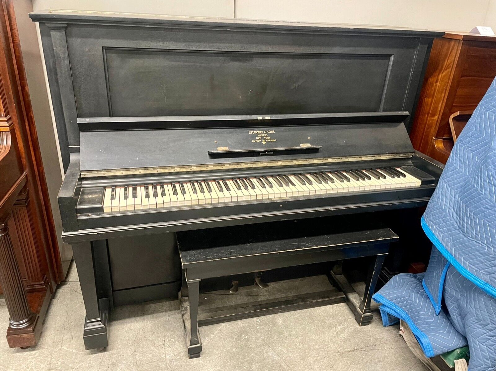 Steinway K-52 Upright Piano 52\