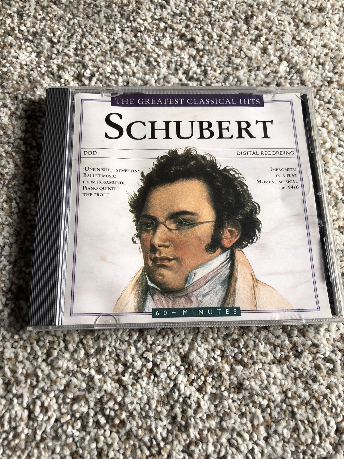 Franz Schubert-Greatest Classical Hits CD DDD 1797-1828