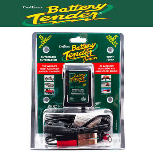 Deltran 750mA Battery Tender JR Maintainer Motorcycle Charger 021-0123 12 Volt