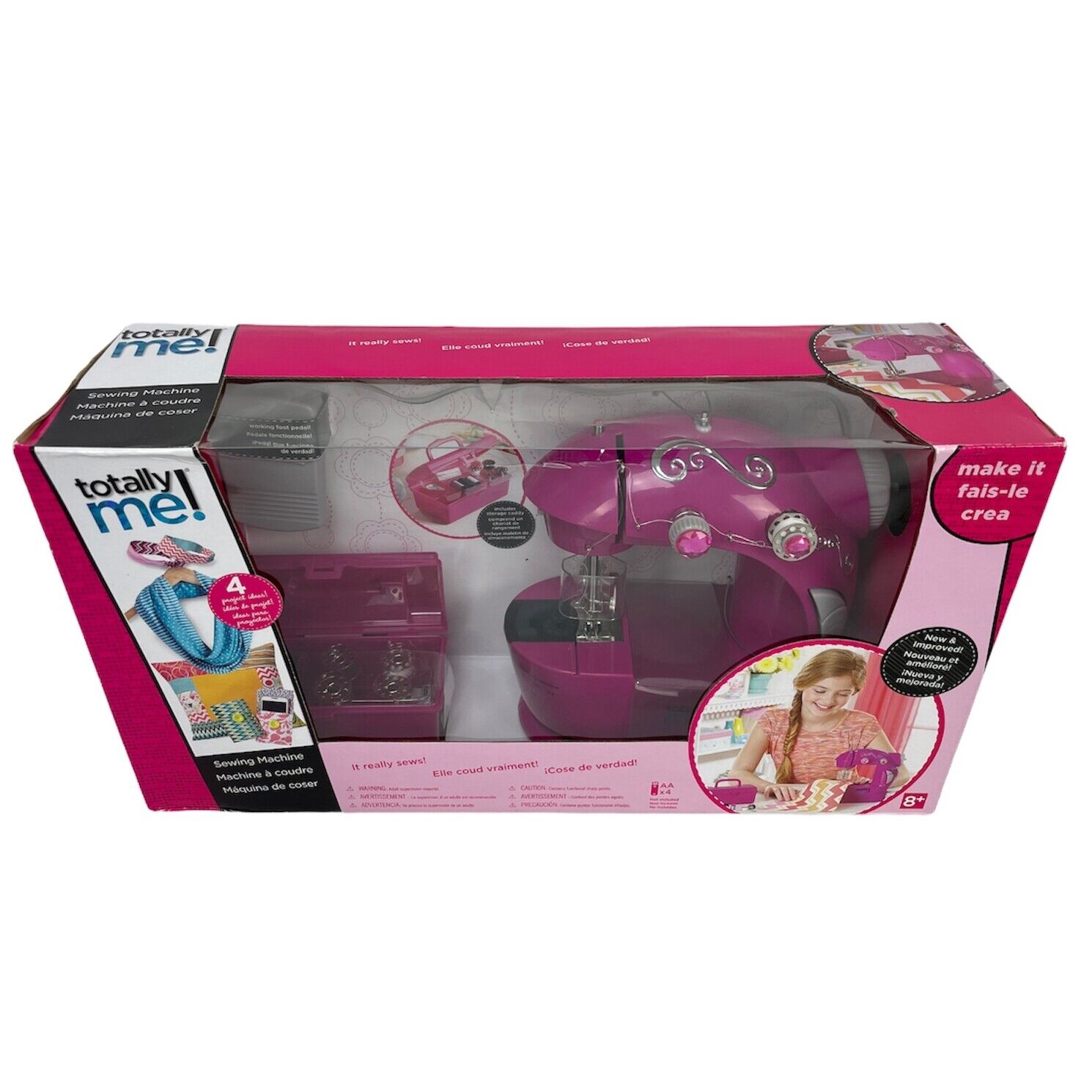 Totally Me Sewing Machine Pink with Bling from TOYS-R-US **NEW IN BOX**