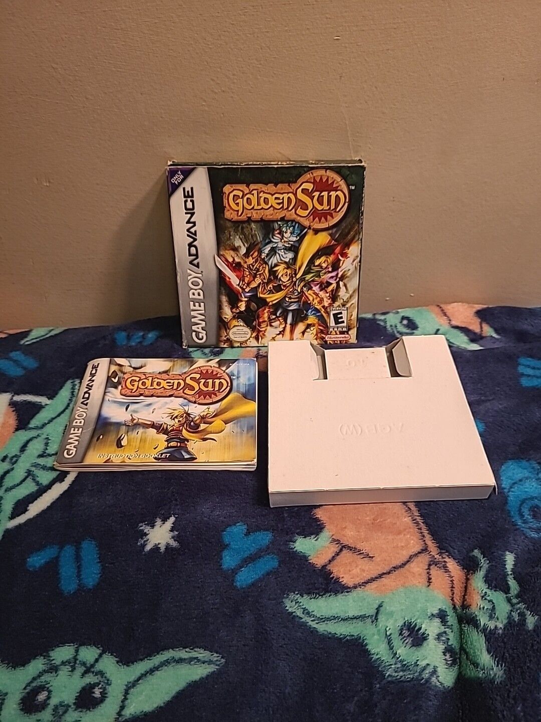 Golden Sun (Nintendo GBA 2001), Box & Manual ONLY, No Game