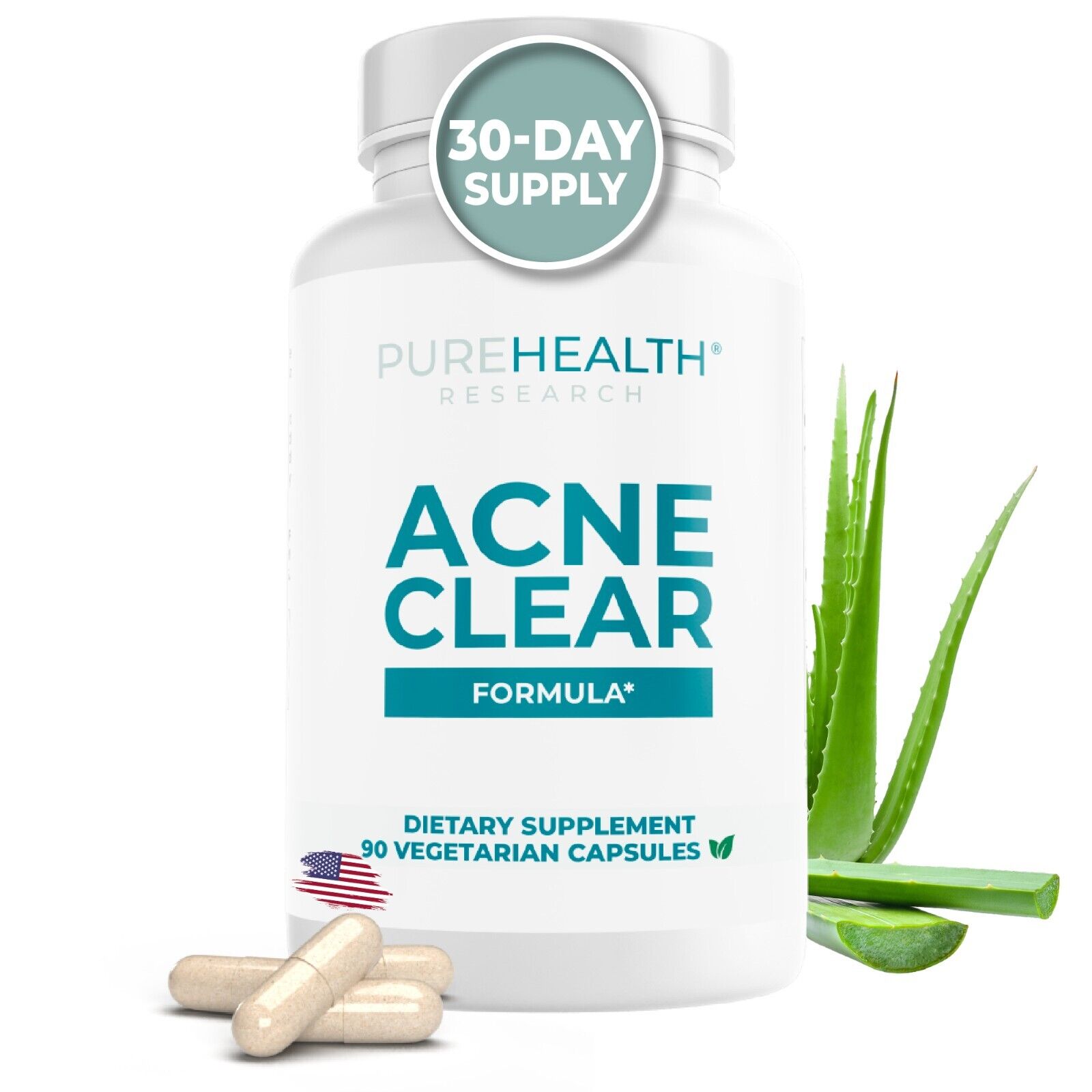 Acne Clear Formula for a Beautiful Complexion, by PureHealth Research