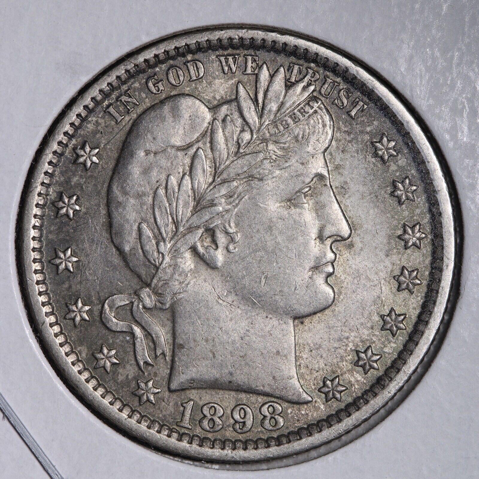 1898 Barber Quarter CHOICE UNCIRCULATED MS E733 SBE
