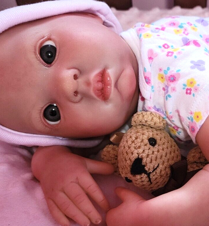 OOAK Reborn Baby Doll Flossie by Donna Rubert