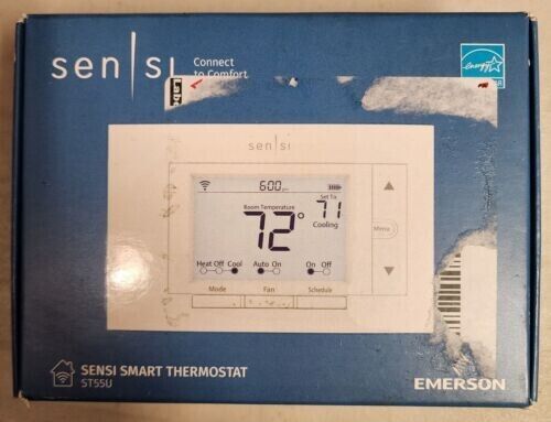 Emerson Sensi Smart Programmable Thermostat - White (ST55U)