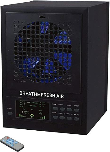 Air Purifier Breathe Fresh Air Cleaner Ozone Generator w/ timer PCO CELL
