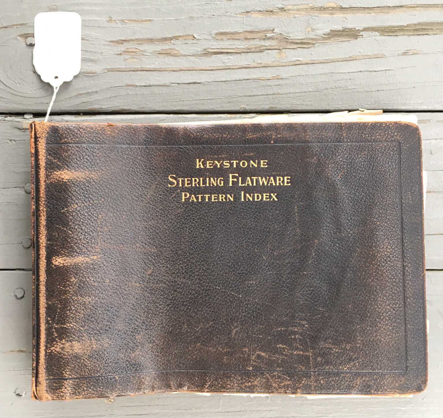 1941 KEYSTONE STERLING SILVER FLATWARE PATTERN INDEX EARLY BOOK GUIDE Gorham
