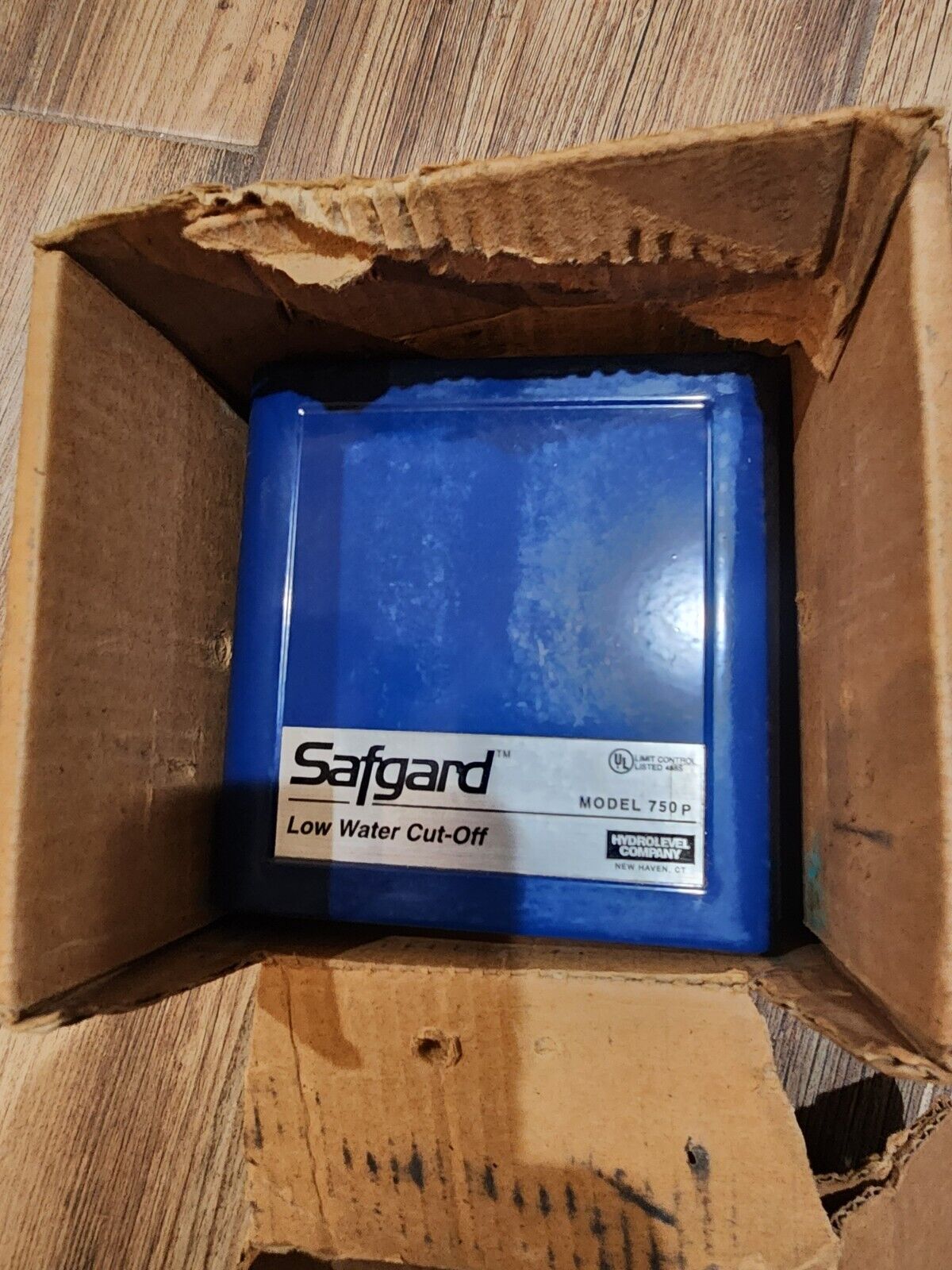 Safgard Model 550P Low Water Cut Off for Water Boiler