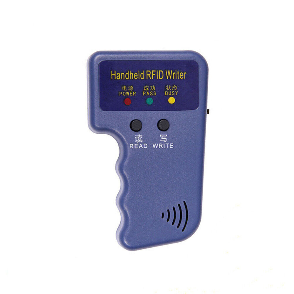 Handheld RFID ID Card Copier Key Reader Writer Duplicator 125KHz+10PCS Tags USA