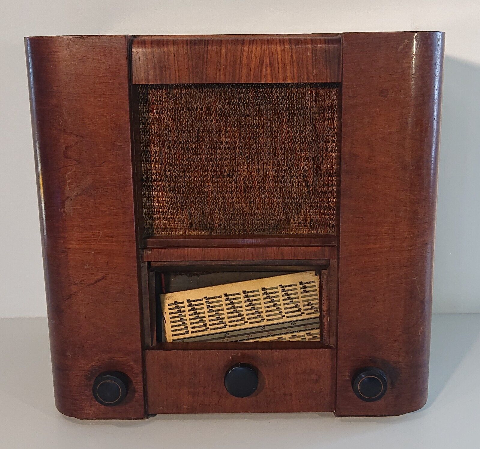 Old Tube Radio Receiver Graetzor Aeropilot 30er - 50er Years