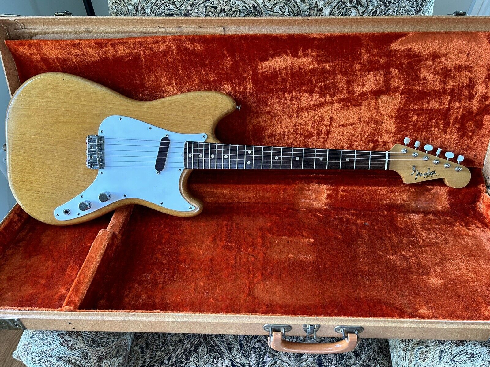 1962 Fender Musicmaster Pre-CBS Vintage Guitar with Original Case