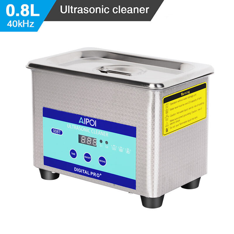 AIPOI Industry Ultrasonic Cleaner 30L Stainless Steel Heated Heater w/Timer New