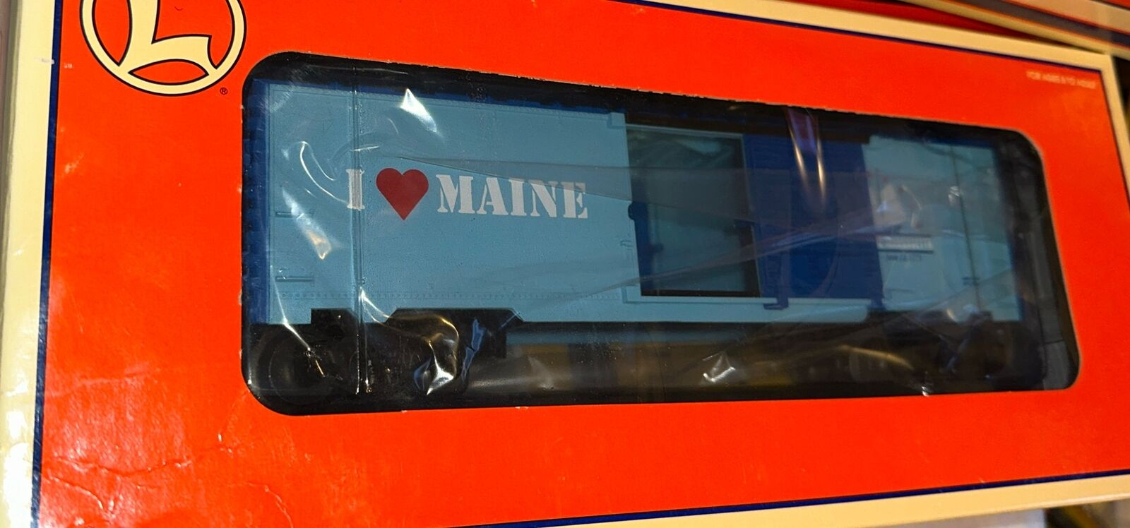 Lionel I Love Maine Box Car 6-19968 O