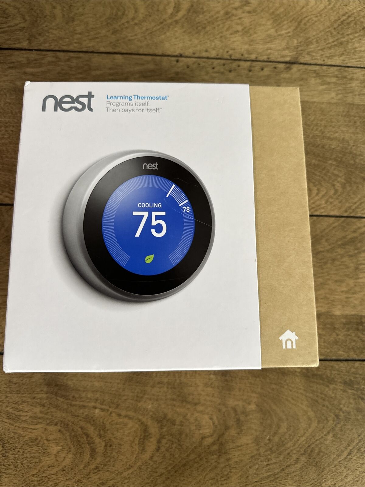 Google Nest 3rd Gen Smart Learning Thermostat - Stainless Steel (T3007ES)
