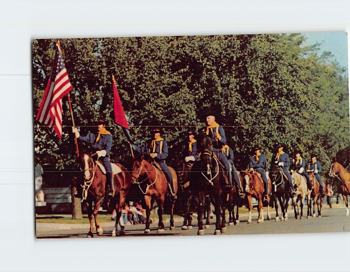 Postcard Seventh Cavalry Fort Wallace Kansas 67761 USA North America