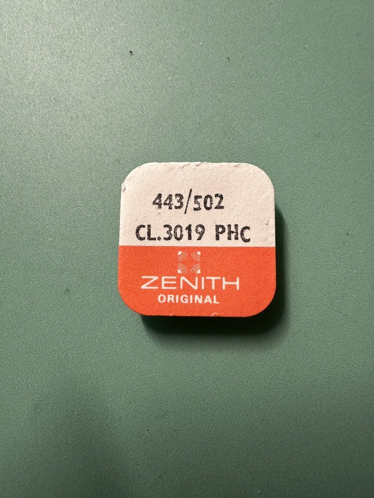 Genuine Zenith Cal. 3019 PHC El Primero Part 443/502 Settling Lever + Axle 