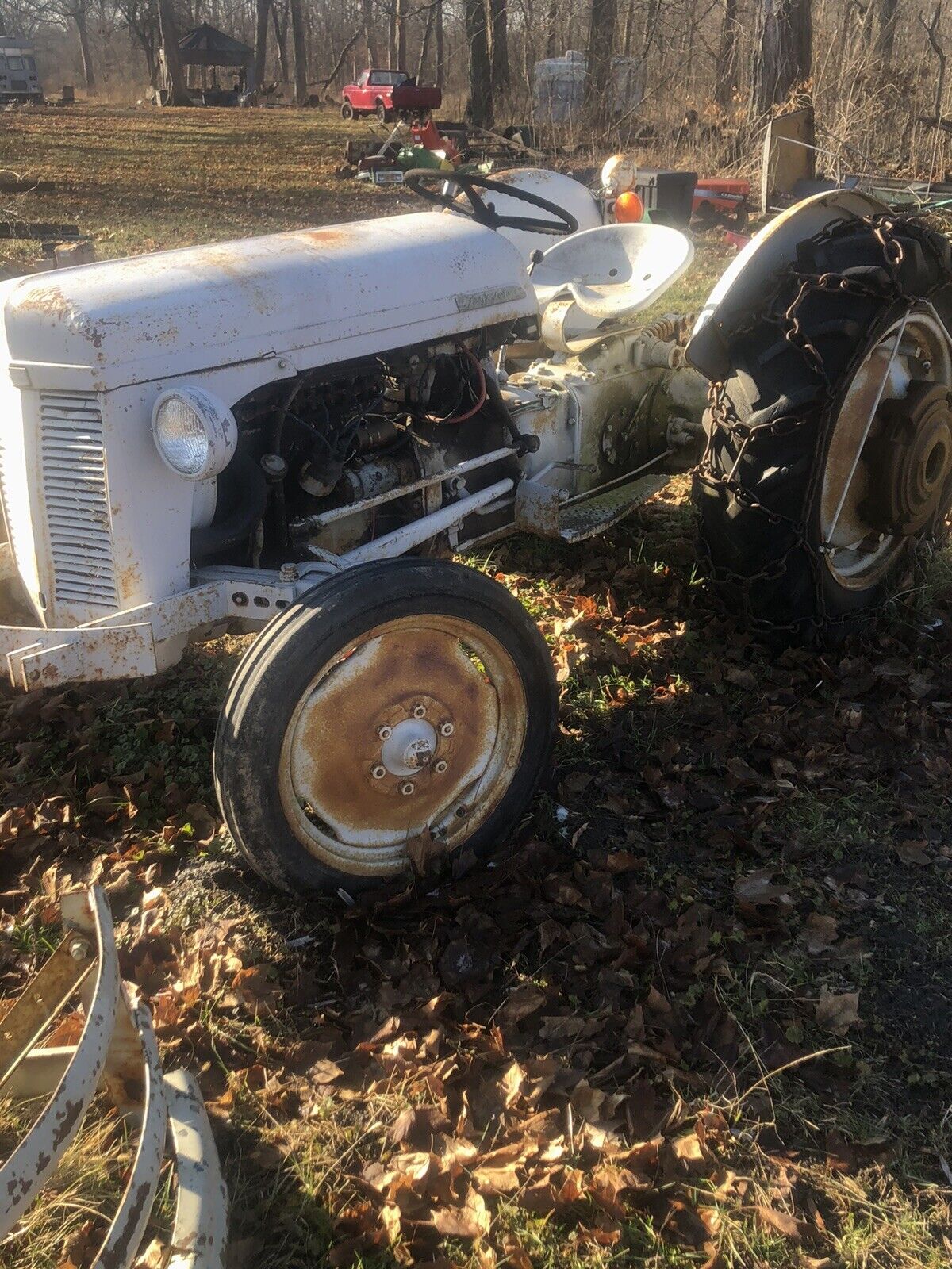vintage Antique Old  Ferguson Ford Tractor Parts Step Up/down TRANSMISSION